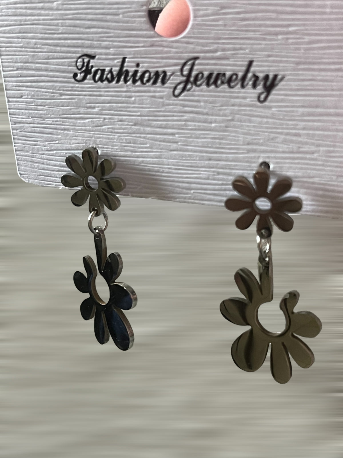 Flower Drop Earring